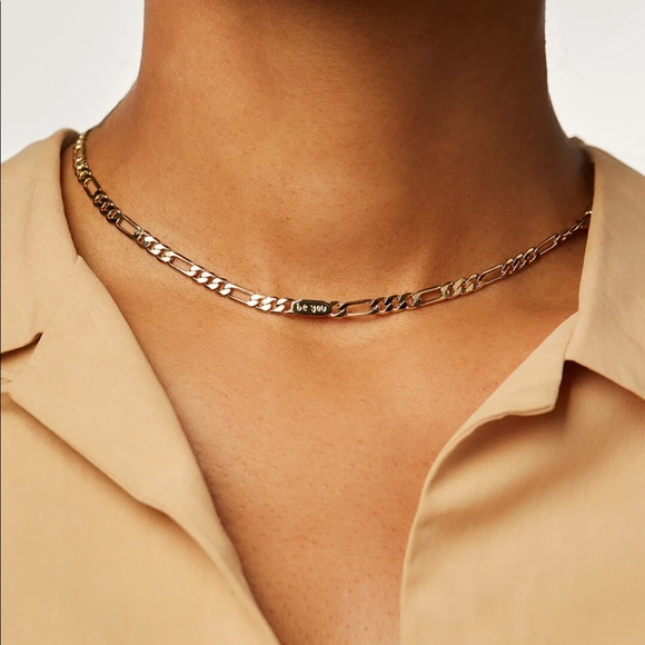 Ana Luisa Jusuf Gold Pleated Necklace 